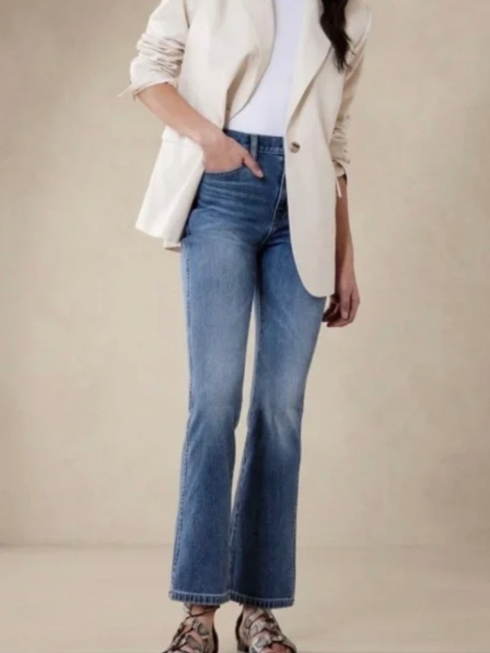 Banana Republic Crop Bootcut TALL SIZES-33L and 34L